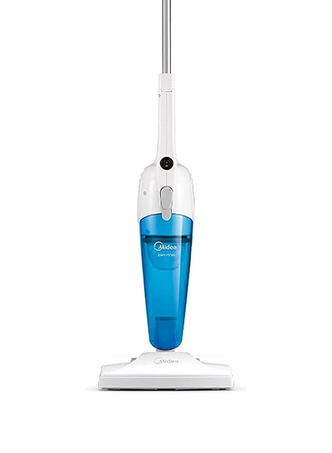 Midea 2in1 Light Weight Corded Upright Vacuum Cleaner,Powerful with  Transparent Dust Container, Stick & Handheld Multi-Surface Cleaning, 5M Cord, High Suction Power, Best for Home 600 W SC861 White/Blue - Image 3