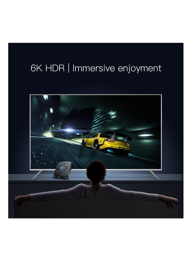 6K Ultra HD Android TV Box Android WIFI Bluetooth Smart TV Box Set Top Box - Image 2