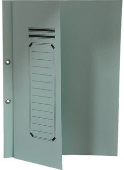 Bafix Half Cover Cardboard File 50 Pack Green 
