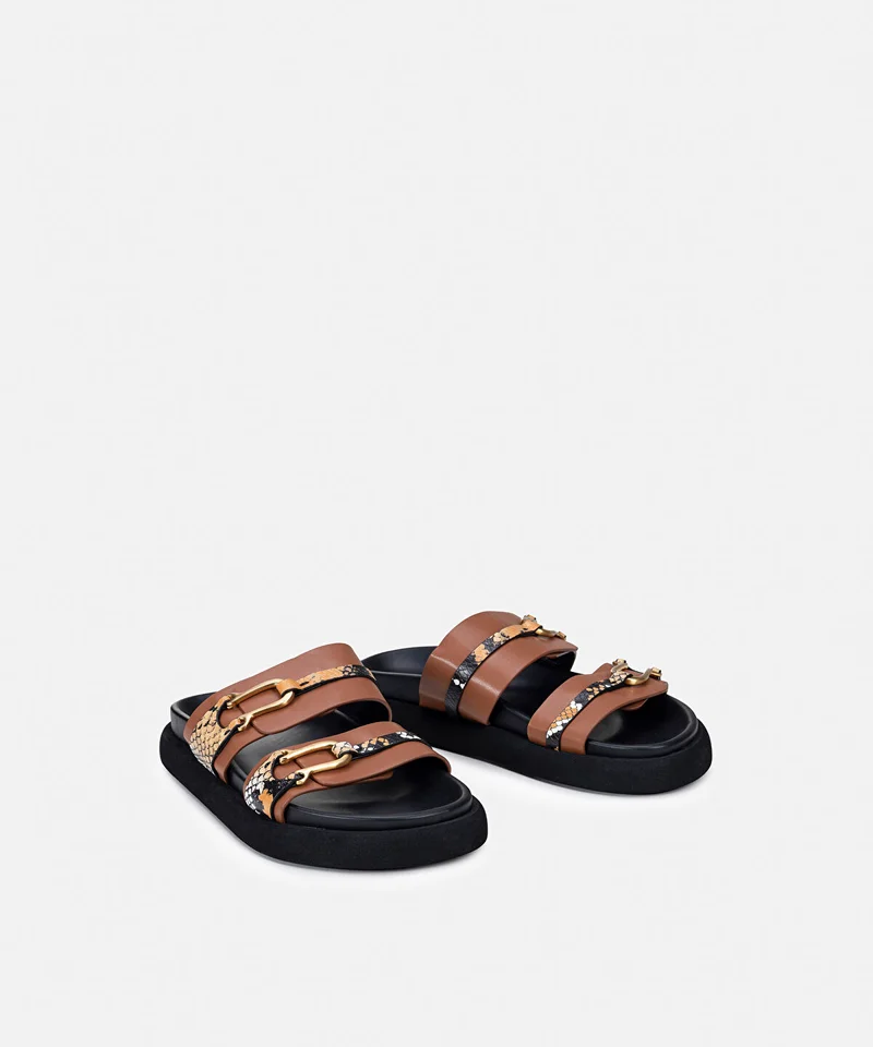 Ipekyol  Double-Strap Embellished Slippers for Women | Best Price UAE
