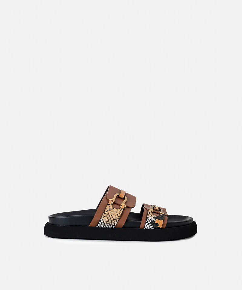 Ipekyol Double-Strap Embellished Slippers