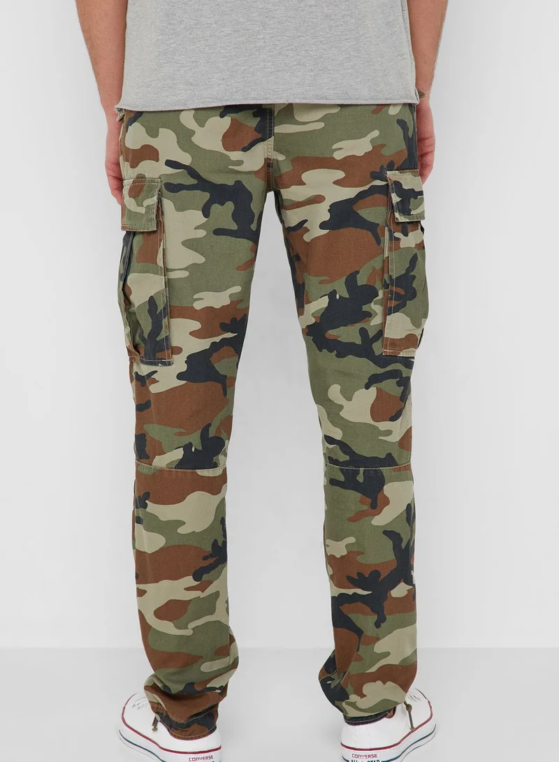 FOREVER 21 Camo Drawstring Sweatpants