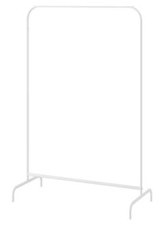 ALMUFARREJ Clothes Organizer And Holder Metal Stand White 99x46x154cm  - Image 3