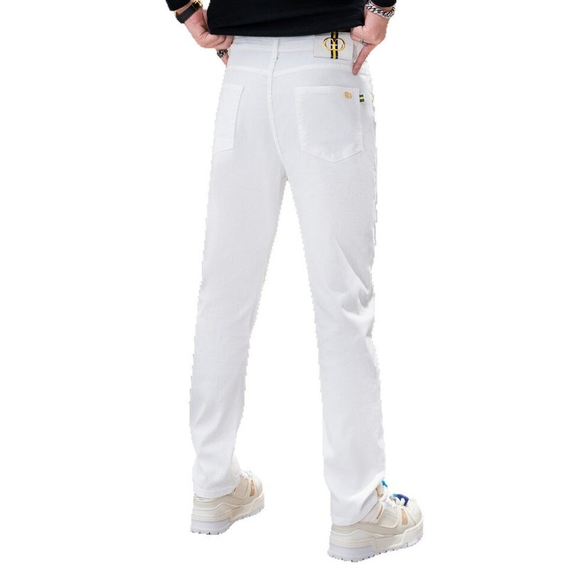 Unisex Classic Denim Jeans Loose Fit Daily Outdoor Wear - Image 4