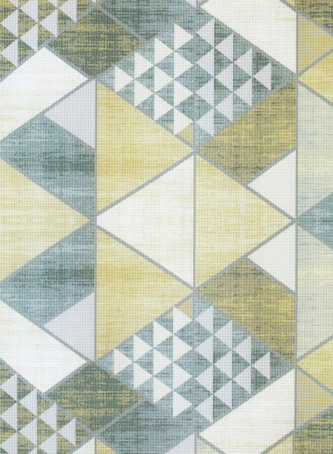 Obsessions Printed Yoga Mat,Anti-Slip Sports Mat, 5mm PVC Exercise Mat with Carrying Strap (W)61 X (L)173(cm)_Ivory - Image 5