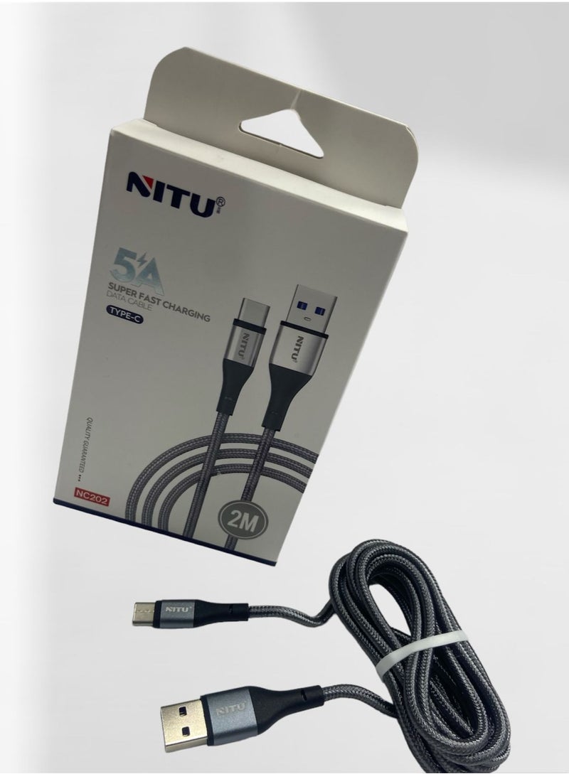 Nitu 5A Super Fast Charger Type-C Data Cable - pzsku/ZAEF33F0116F8C2ADE383Z/45/_/1718463370/418438b1-b91d-420d-bf4a-4e120948c508