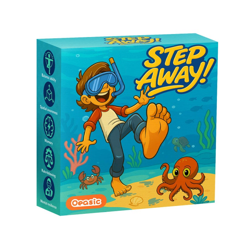 Oeasic Dont Step in Octopus Kids Board Games PreschoolParty Game Stocking Stuffers for Boys Girls OceanThemed Mat 1 Players Family Party Game Birthday for Kid Ages 4 - Image 3