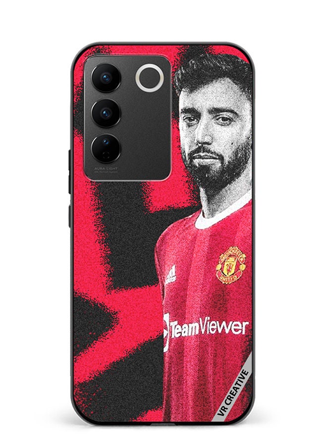 VR CREATIVE Protective Case Cover For Vivo V27 Pro Bruno Design Multicolour  - Image 1