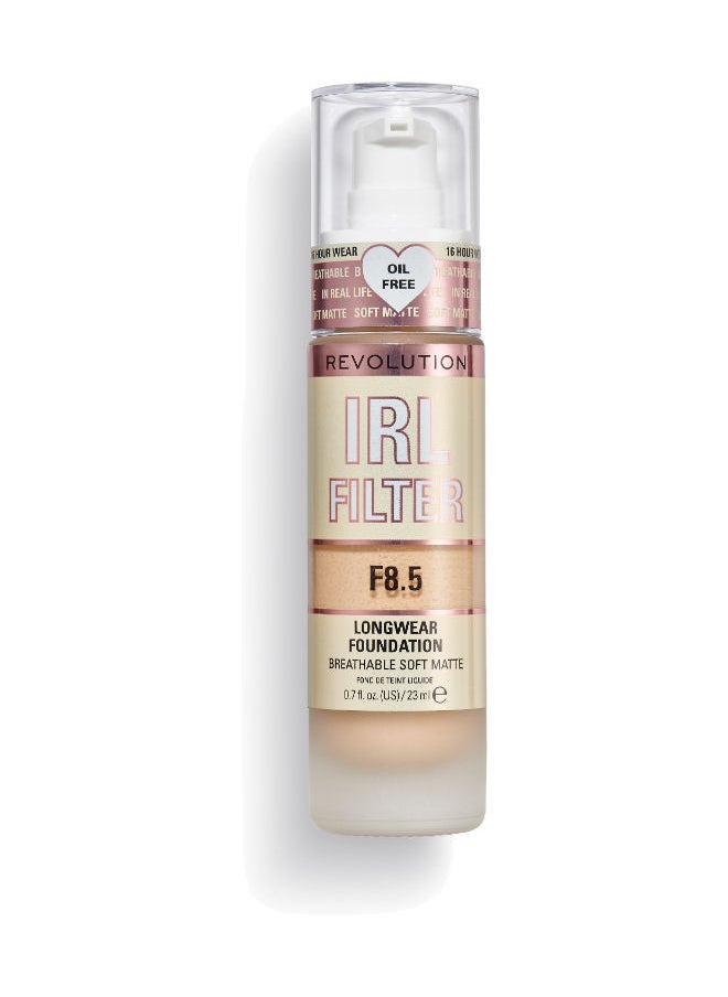 REVOLUTION كريم أساس ريفولوشن IRL Filter Longwear F8.5  - Image 1