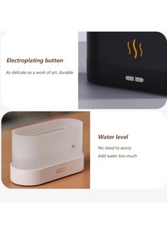 Next Life Flame Effect Humidifier Aroma Diffuser Aromatherapy Light Mist Atomizer Auto Off Protection for Spa Home Yoga Office 180ml  - Image 2
