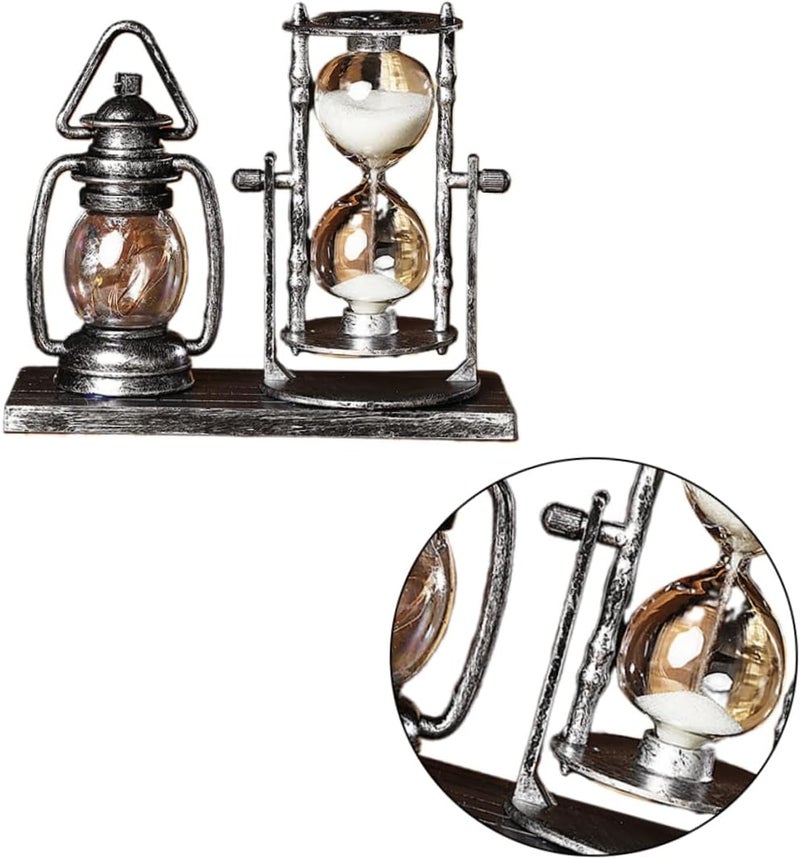 VOSAREA Luminous Sand Clock Table Ornament Resin Crafts Hourglass Decoration for Home Decor Office Desk and Living Room - Image 5