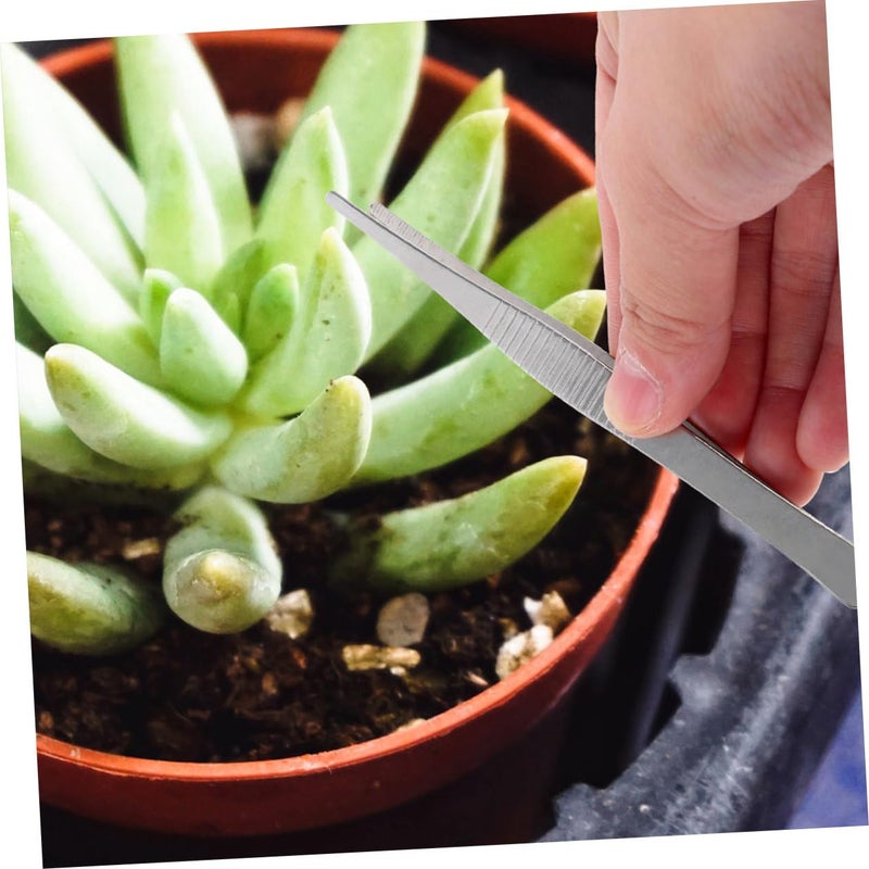 10 Piece Gardening Tweezers Tool Set For Bonsai Plant Care With Comfortable Grip - Image 5