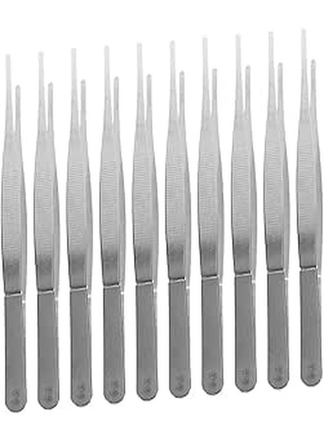 10 Piece Gardening Tweezers Tool Set For Bonsai Plant Care With Comfortable Grip - Image 1