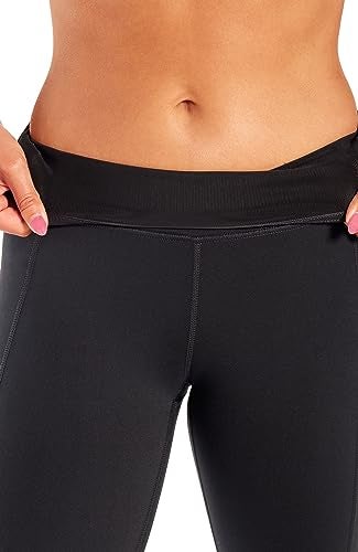 Marika Women's Olivia High Rise Tummy Control Legging, Black, Medium - Image 3