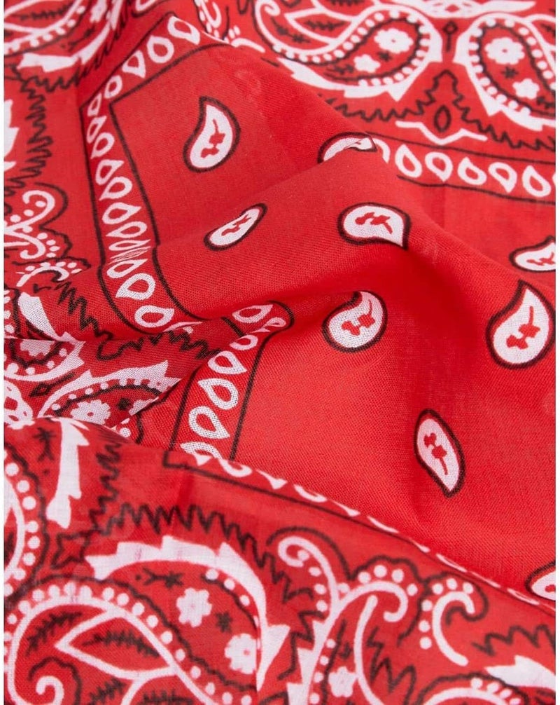 Boolavard 1s, 6s, 9s or 12 Pack Cowboy Bandanas Bandana with Original Paisley Pattern - Image 3
