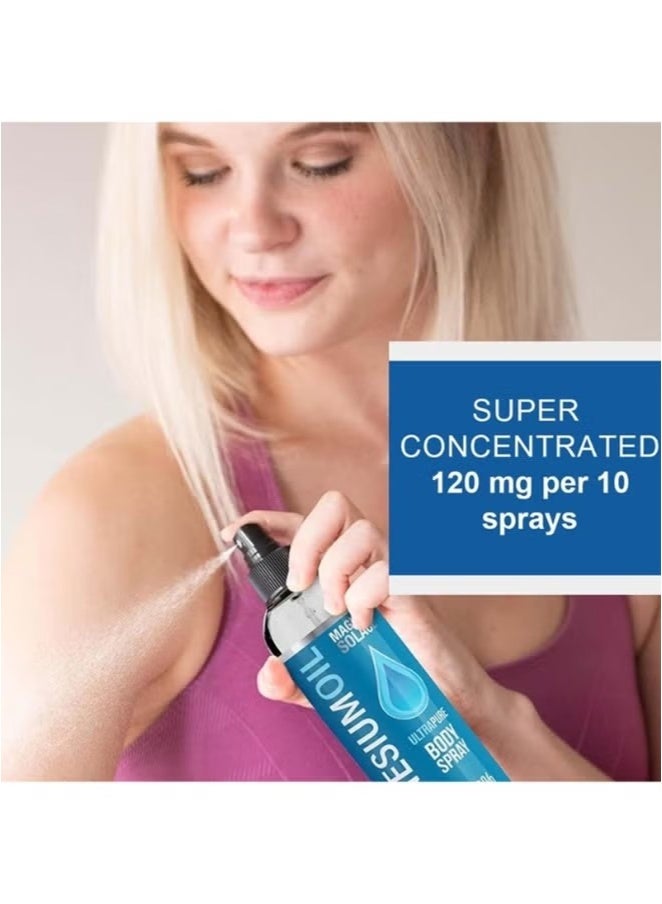 ECO finest Magnesium Oil Body Spray, Sports Soothing Relaxation Spray, Improve Sleep, Muscle Health, Leg and Joint Care, Reduce Itching, Non-Greasy Formula (120ml) - Image 5