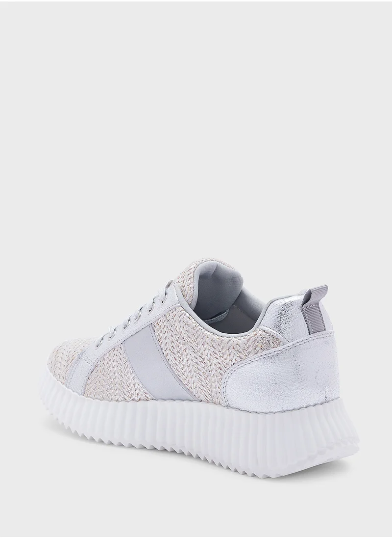 Ginger Weave Texture Sneaker