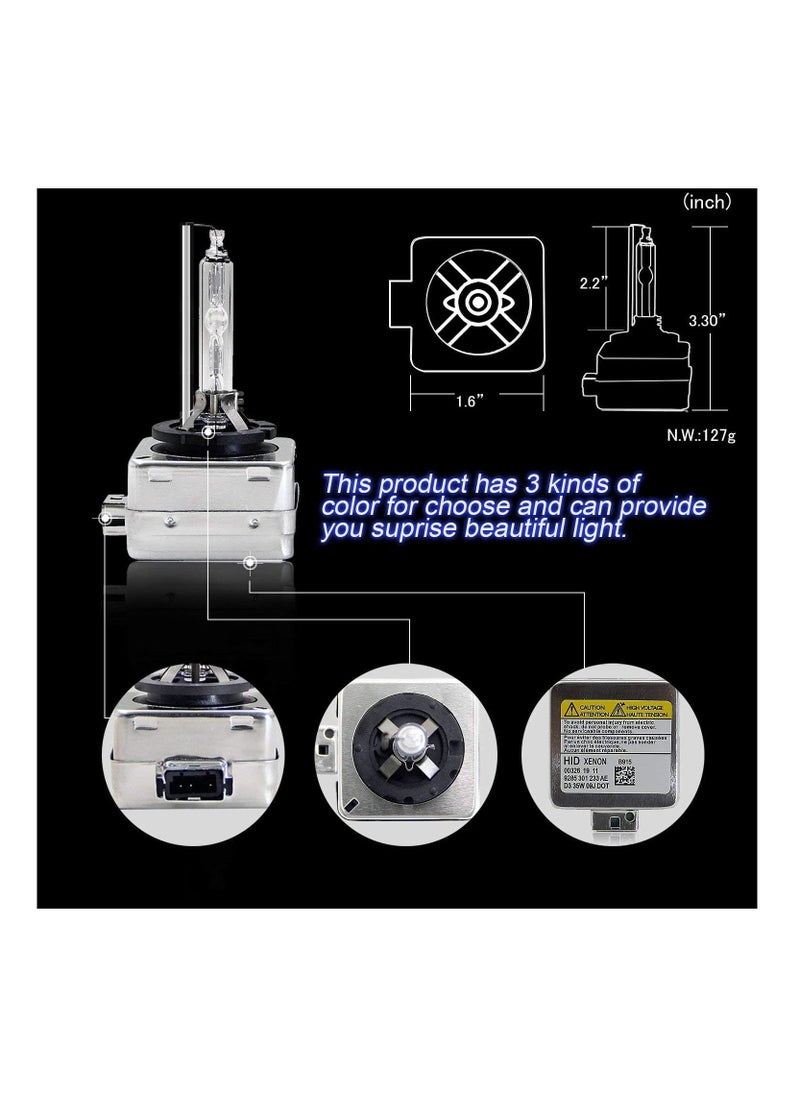 Toby's Toby's D3S Xenon Bulb with 35watts power and 6000k Color Brightness perfect replacement for HID  - Image 5