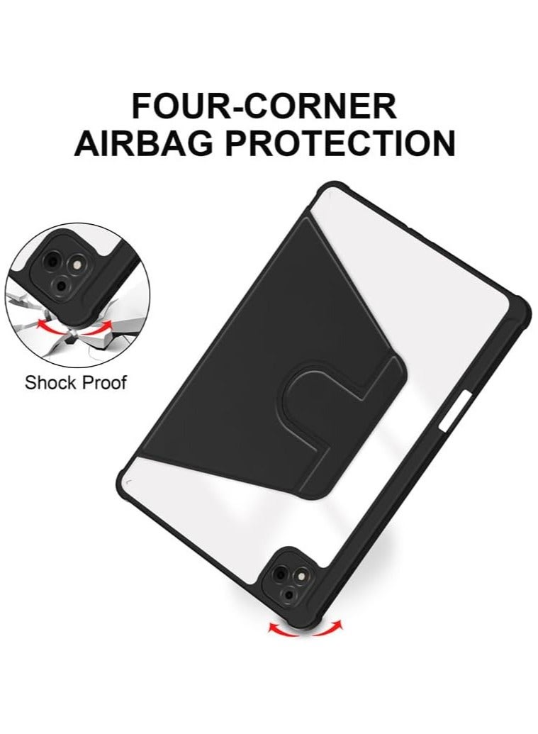 Tablet Case for Infinix Xpad 11 inch 360° Rotating Kickstand Protective Cover with Pen Slot - Image 4