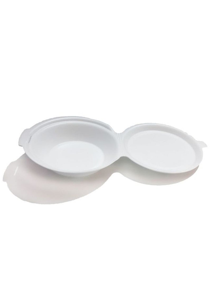 75 PCS Disposable Foam Dishes With Cover  - Image 2
