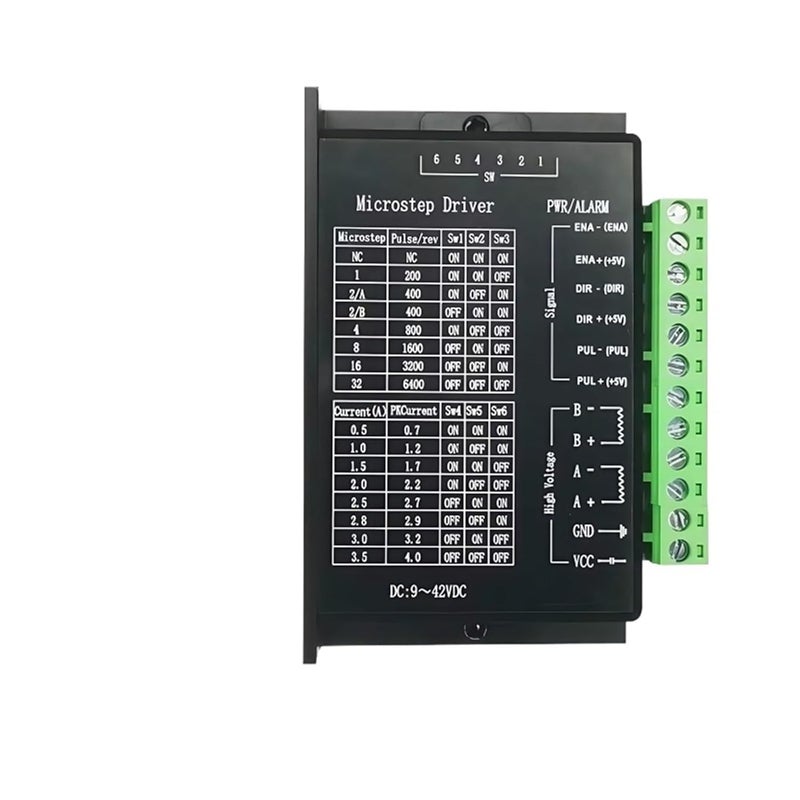 TB6600 سائق المحرك الخطوي 4.0A 42VDC لـ Nema 17 23 34 42 57 86 آلة النقش جهاز توجيه الخشب مخرطة - Image 1