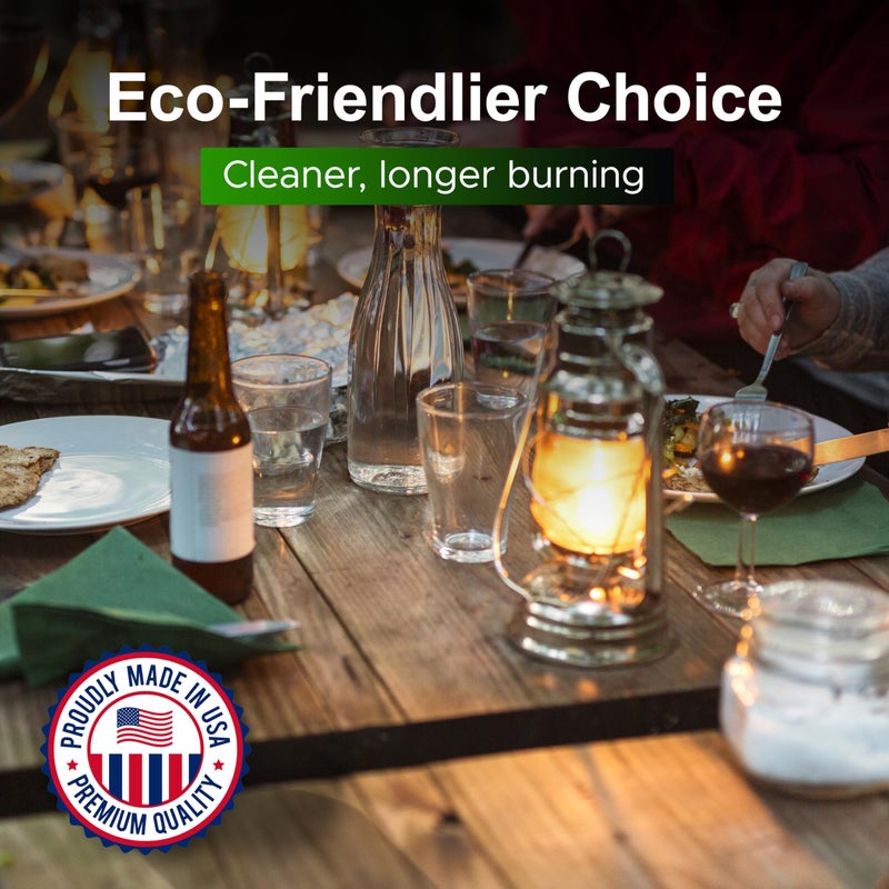 Firefly Fuel Tiki Torch Fuel â€“ Clean-Burning Outdoor Lamp Oil for Tiki Torches and Lanterns. Low Smoke, Eucalyptus Formula, Long-Lasting â€“ Outdoor Patio & Garden Use - 1 Gallon - Image 3