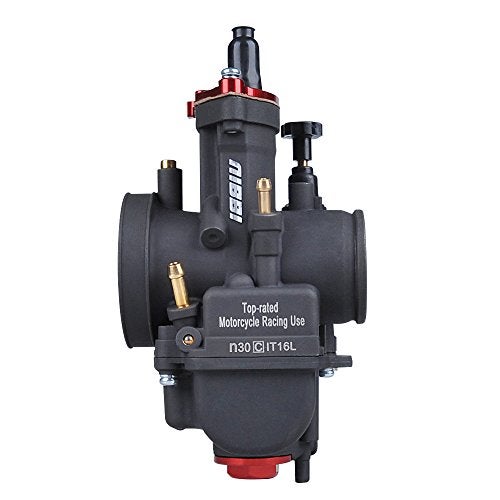 NIBBI Racing Performance Carburetor 30mm Motorcycle Carburetor 200 250 Power Jet PWK Carb 30mm With Carburetor Jets Fit GY6 Engine Dirt Bike Mini Bike SSR TTR Apollo TaoTao ATV Cafe Bike - Image 3