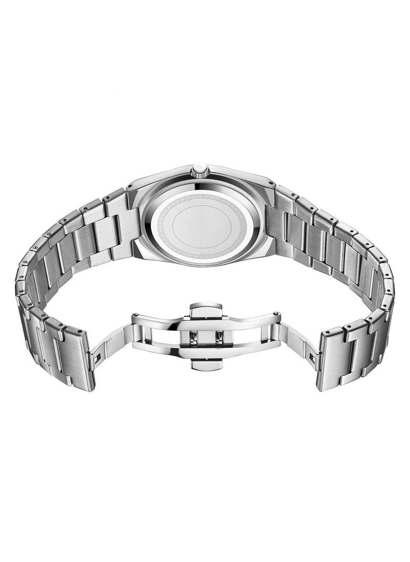 MSTIANQ Watches for Men Stainless Steel Quartz Water-Resistant Men's Watch  - Image 5