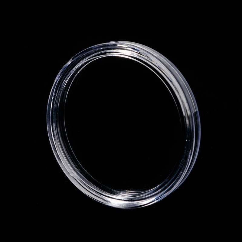 Modpion 60 Pieces 41mm Coin Holder Silver Eagles Coin Capsules Clear Plastic Storage Organizer Box for Coin Collection Supplies Coin Holders for Collectors - Image 5