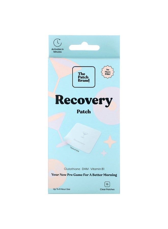 The Patch Brand The Patch Brand, Recovery Patch, 15 Clear Patches 