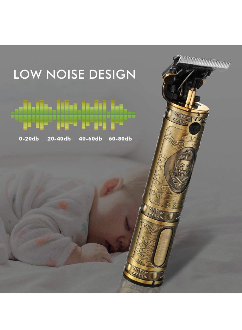 Men's Hair Trimmer Clippers (Gold) - Image 1