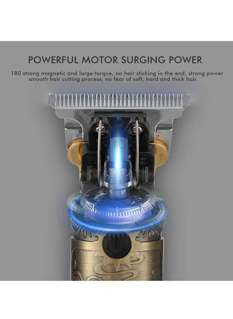 Men's Hair Trimmer Clippers (Gold) - Image 2