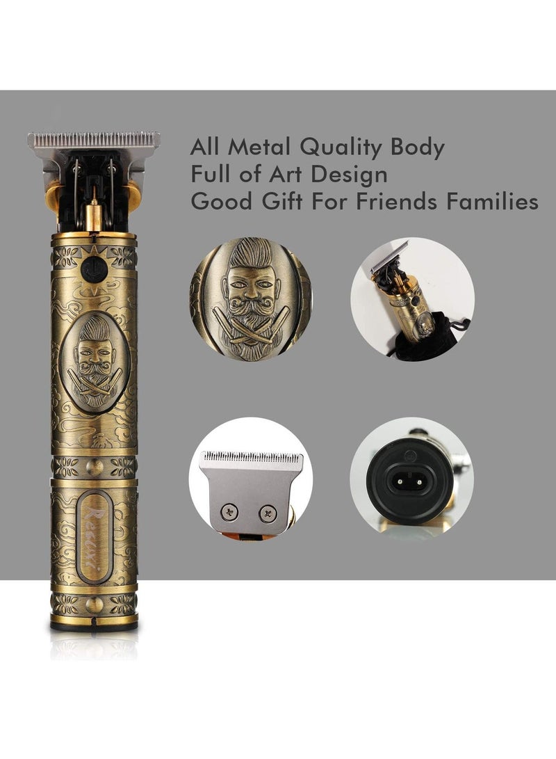 Men's Hair Trimmer Clippers (Gold) - Image 4