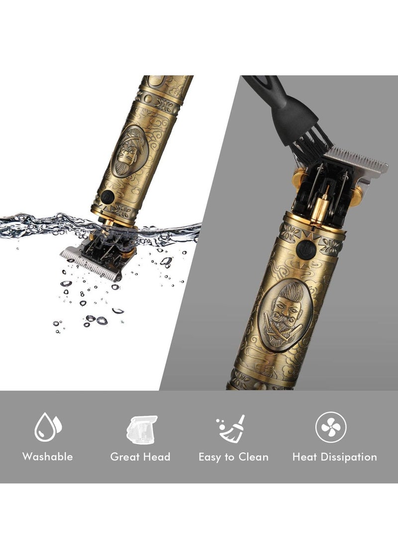 Men's Hair Trimmer Clippers (Gold) - Image 5
