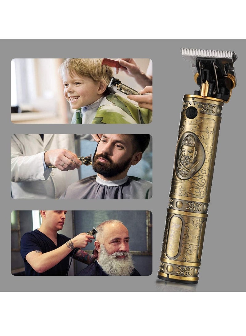Men's Hair Trimmer Clippers (Gold) - Image 3