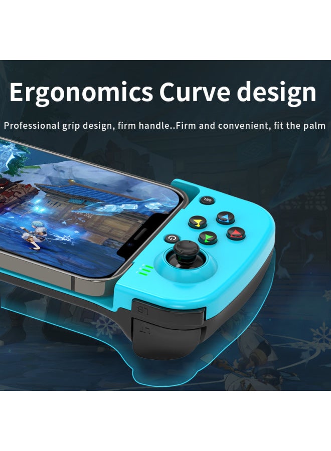 Beauenty D3 Wireless Mobile Phone Game Handle Bluetooth 5.0 Android Ios Direct Connect MFI Bluetooth Stretch Game Handle Eat Chicken-Product Color:Camouflage - Image 5