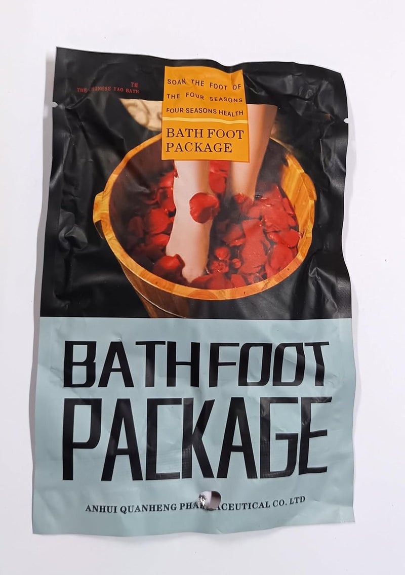 Foot Bath Powder Health Care Body Toxin Removal Organic Chinese Herbal Foot Bath Powder - Image 1