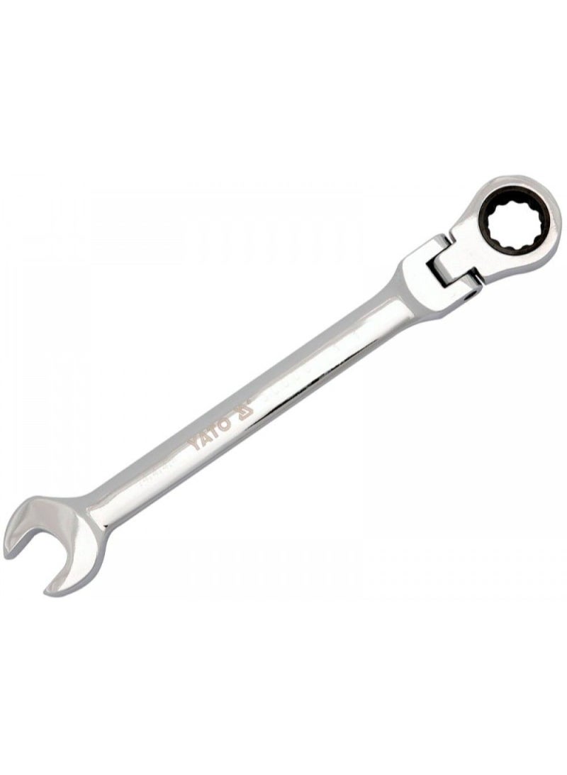 YATO Flexible Combination Ratchet Wrench 16mm W/Plastic Hanger YT-1682