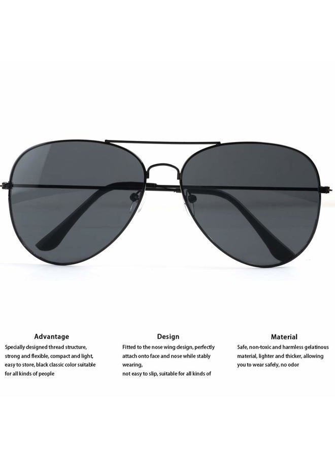 Beelittle Airline Pilot Captain Costume Kit Pilot Dress up Accessory Set with Aviator Sunglasses - Image 3