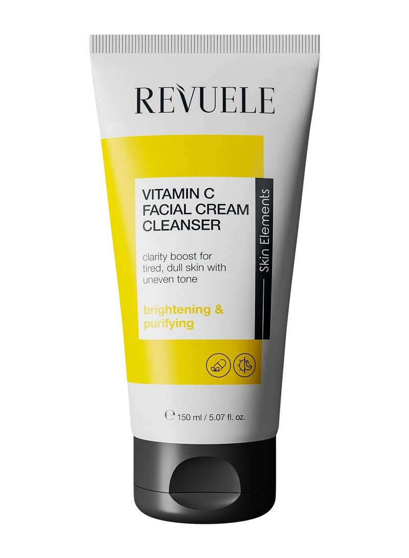 Revuele Vitamin C Facial Cream Cleanser 150ml - Image 1