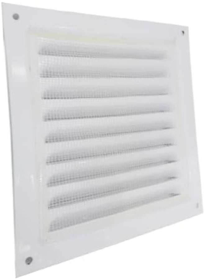 نوفيكس مصراع معدني مع شبك 14" – نوفكس NV-MS14 | شبكة تهوية فاخرة | 35 × 35 سم - Image 3