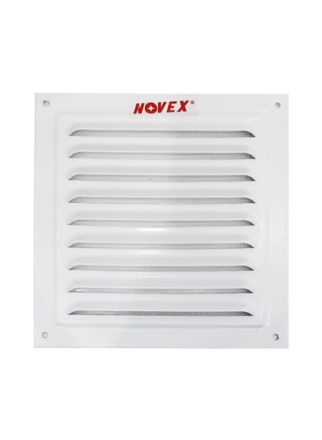 نوفيكس مصراع معدني مع شبك 14" – نوفكس NV-MS14 | شبكة تهوية فاخرة | 35 × 35 سم - Image 5