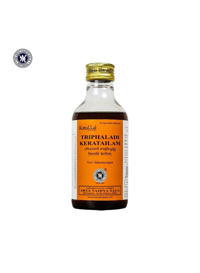 Kottakkal Ayurveda Thriphaladi Kera Tailam 200ml - Image 1