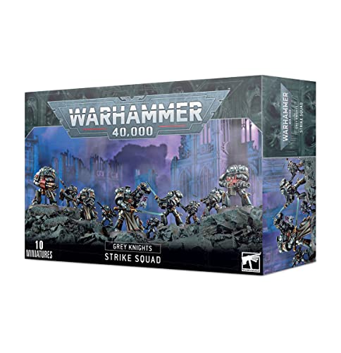 Games Workshop 99120107013 Grey Knights Strike Squad Plastic Kit - Image 1