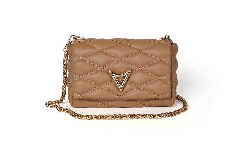 Cuple Quilted faux leather handbag