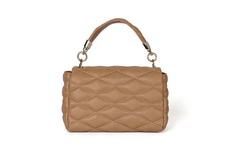 Cuple Quilted faux leather handbag