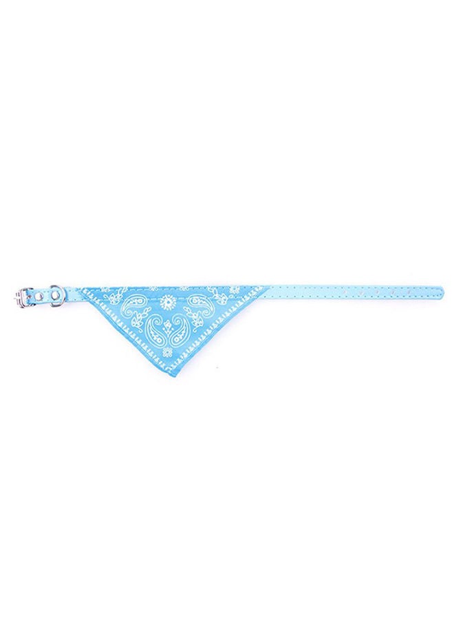 NIBEMINENT Mini Adjustable Cute Lovely Collar Blue/White/Silver 38cm - Image 1