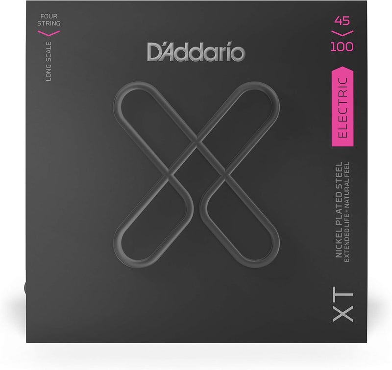 D'Addario XT Bass Nickel Plated Steel Strings, Regular Light, Long Scale, 45-100 - Image 2