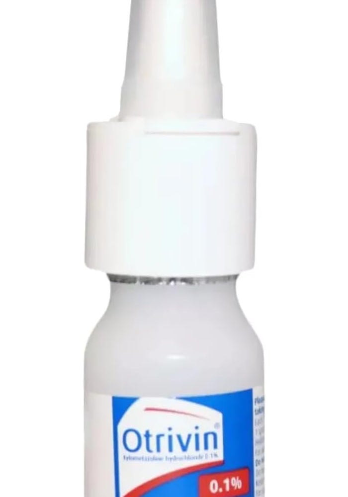 أوتريفين بخاخ أوتريفين 0.1% لعلاج احتقان الأنف بجرعة محددة للبالغين 10 مل