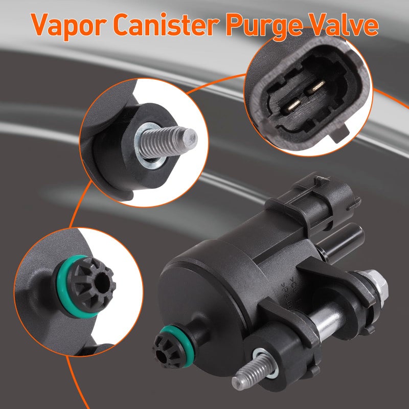 Generic STZJAYE 911-082 12690512 Vapor Canister Purge Valve Compatible with GMC for Acadia for Terrain for Chevy for Impala for Traverse for Cadillac for SRX for Buick  - Image 2